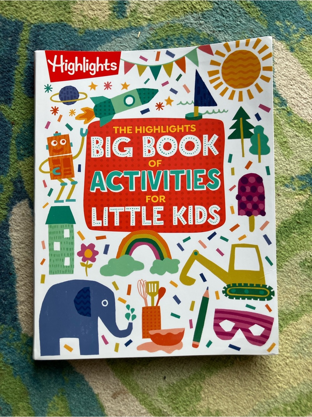 Big Book of Activities for Little Kids — Colorful Activity Book